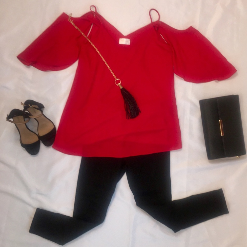 Cold Shoulder Tunic